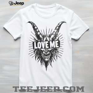 Love Me Devil Horns Graphic SweatT Shirt Alternative Edgy Streetwear Love Me Devil Horns Graphic SweatT Shirt Alternative Edgy Streetwear