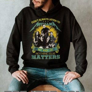 Metallica Nothing Else Matters Band Members Graphic T Shirt