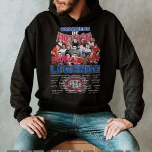 Canadiens De Montréal Légende All Time Greats Team Signatures Hockey T Shirt Canadiens De Montréal Légende All Time Greats Team Signatures Hockey T Shirt