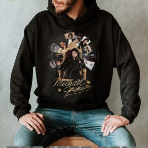 Michael Jackson King Of Pop Throne Discography Timeline Vintage Music Fan T Shirt