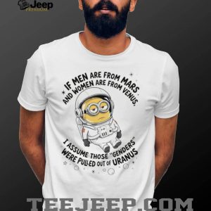 Minion Astronaut Genders From Uranus Funny Space T Shirt Minion Astronaut Genders From Uranus Funny Space T Shirt
