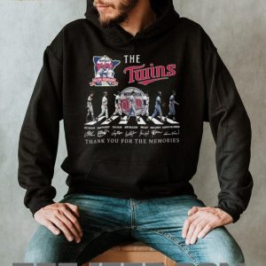 Minnesota Twins 65th Season Abbey Road Legend Signatures Thank You Memories Shirt Minnesota Twins 65th Season Abbey Road Legend Signatures Thank You Memories Shirt
