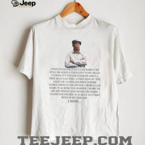 Morgan Freeman Red Ending Quote The Shawshank Redemption T Shirt Morgan Freeman Red Ending Quote The Shawshank Redemption T Shirt