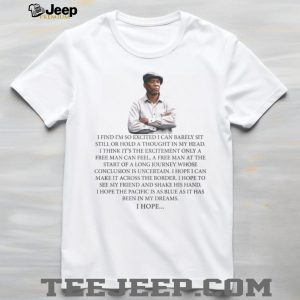 Morgan Freeman Red Ending Quote The Shawshank Redemption T Shirt