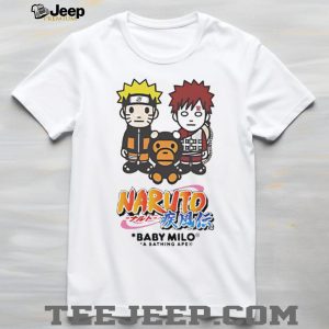 Naruto x Baby Milo Anime Characters Cute Graphic T Shirt Naruto x Baby Milo Anime Characters Cute Graphic T Shirt