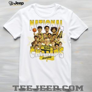 National Champs 2026 Shock The World Boys Basketball Championship T Shirt National Champs 2026 Shock The World Boys Basketball Championship T Shirt