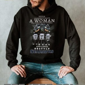 Never Underestimate A Woman Who Understands Football Seattle Seahawks T Shirt Never Underestimate A Woman Who Understands Football Seattle Seahawks T Shirt