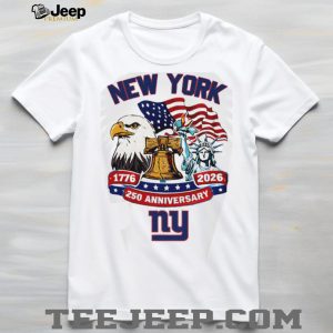 New York Giants Custom Name America’s 250th Anniversary Patriotic V Neck T Shirt New York Giants Custom Name America’s 250th Anniversary Patriotic V Neck T Shirt