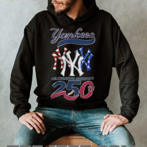 New York Yankees America's 250th Anniversary Commemorative Baseball T Shirt