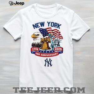 New York Yankees Custom 250th Anniversary Liberty Bell Baseball Jersey T Shirt New York Yankees Custom 250th Anniversary Liberty Bell Baseball Jersey T Shirt
