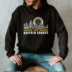 Official Buffalo Sabres 2026 Roster Player Names Skyline T Shirt