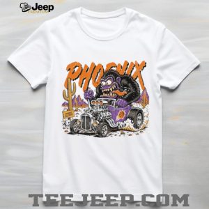 Phoenix Suns Gorilla Hot Rod Racing Graphic SweatT Shirt NBA Fan Gear Phoenix Suns Gorilla Hot Rod Racing Graphic SweatT Shirt NBA Fan Gear