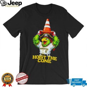 Pittsburgh Pirates Parrot Hoist The Cone Baseball Mascot T Shirt Pittsburgh Pirates Parrot Hoist The Cone Baseball Mascot T Shirt