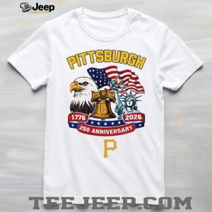 Pittsburgh Pirates Personalized 250th Anniversary Independence Baseball Jersey T Shirt Pittsburgh Pirates Personalized 250th Anniversary Independence Baseball Jersey T Shirt