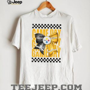 Pittsburgh Steelers Game Day Football Bow Coquette 2026 Retro Style Fans Women T Shirt