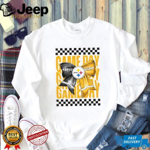 Pittsburgh Steelers Game Day Football Bow Coquette 2026 Retro Style Fans Women T Shirt