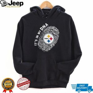 Pittsburgh Steelers It's In My DNA Fingerprint Fan T Shirt