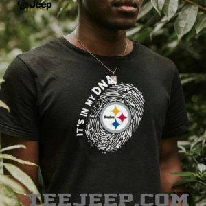 Pittsburgh Steelers It's In My DNA Fingerprint Fan T Shirt