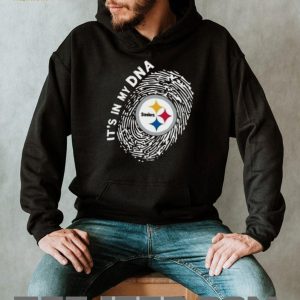 Pittsburgh Steelers It's In My DNA Fingerprint Fan T Shirt