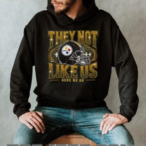 Pittsburgh Steelers They Not Like Us Here We Go 2026 Retro Fans Men T Shirt