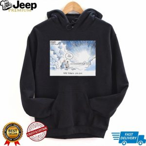 Pope Francis Memorial Tribute Cartoon Clouds Graphic T Shirt Pope Francis Memorial Tribute Cartoon Clouds Graphic T Shirt
