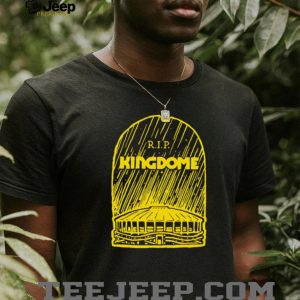 R.I.P. Kingdome Seattle Baseball Stadium Memorial Vintage Retro Souvenir Men Sports Fans T Shirt