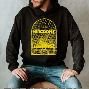 R.I.P. Kingdome Seattle Baseball Stadium Memorial Vintage Retro Souvenir Men Sports Fans T Shirt