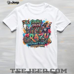 San Antonio Spurs Pride Crazy Hispanic Fans Graffiti Art T Shirt San Antonio Spurs Pride Crazy Hispanic Fans Graffiti Art T Shirt