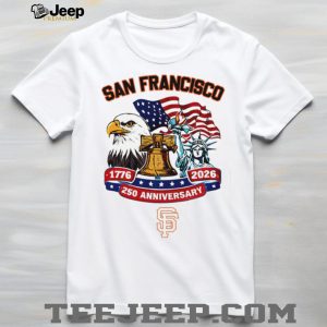 San Francisco Giants Personalized 250th Anniversary Statue of Liberty Jersey T Shirt San Francisco Giants Personalized 250th Anniversary Statue of Liberty Jersey T Shirt