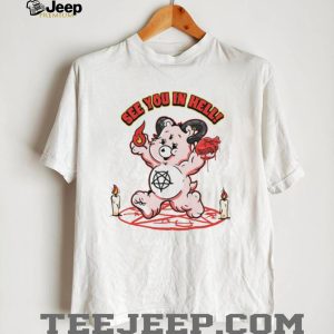 See You In Hell Satanic Evil Care Bear Parody Pentagram Occult Goth T Shirt See You In Hell Satanic Evil Care Bear Parody Pentagram Occult Goth T Shirt