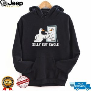 Silly But Swole Muscle Duck Gym Fitness Humor Retro Workout Men Women T Shirt