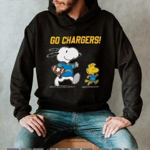 Snoopy and Woodstock Go Chargers Los Angeles Chargers NFL T Shirt Snoopy and Woodstock Go Chargers Los Angeles Chargers NFL T Shirt