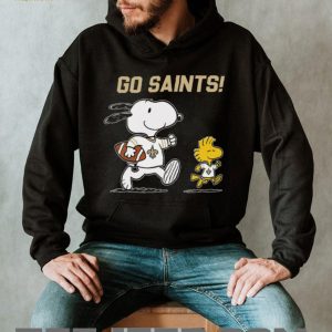 Snoopy and Woodstock New Orleans Saints Go Saints Football T Shirt Snoopy and Woodstock New Orleans Saints Go Saints Football T Shirt