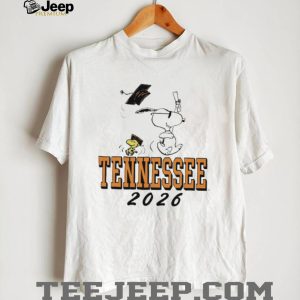 Snoopy and Woodstock Tennessee Class of 2026 Graduation T Shirt