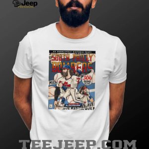 South Philly Bombers Bryce Harper 300 Home Runs Comic Poster T Shirt