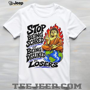 Stop Being Scared Of Being Disliked Buddha Spiritual Motivation Retro Men Women T Shirt Stop Being Scared Of Being Disliked Buddha Spiritual Motivation Retro Men Women T Shirt