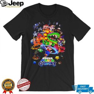 Super Mario Galaxy All Characters Bosses Tribute T Shirt Super Mario Galaxy All Characters Bosses Tribute T Shirt