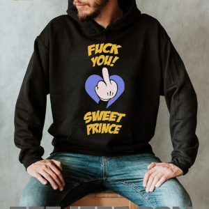 Sweet Prince Middle Finger Heart Graphic Sarcastic T Shirt Sweet Prince Middle Finger Heart Graphic Sarcastic T Shirt