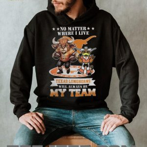 Texas Longhorns Fan Always My Team Mascot Graphic T Shirt