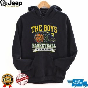 The Boys Michigan Wolverines Basketball Vintage Style T Shirt The Boys Michigan Wolverines Basketball Vintage Style T Shirt
