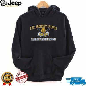 The Drought Is Over 2026 Buffalo Sabres Playoff Bound Hockey T Shirt