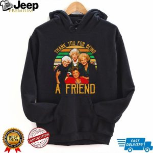 The Golden Girls Thank You For Being A Friend Retro 80s TV T Shirt