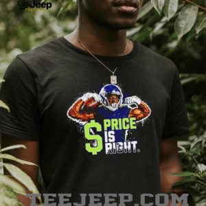 The Price Is Right Seattle Football Wide Receiver Player Illustration Men Sports Fans T Shirt