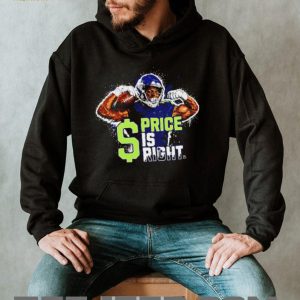 The Price Is Right Seattle Football Wide Receiver Player Illustration Men Sports Fans T Shirt