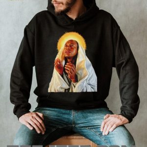 Tiger Woods Saint Virgin Mary Religious Parody Master of Golf Graphic T Shirt Tiger Woods Saint Virgin Mary Religious Parody Master of Golf Graphic T Shirt