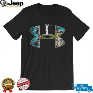 Tropical Golf Paradise Island Green Athlete Graphic T Shirt Tropical Golf Paradise Island Green Athlete Graphic T Shirt