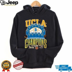 UCLA Bruins 2026 NCAA Division I Women's Basketball National Champions T Shirt