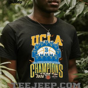 UCLA Bruins 2026 NCAA Division I Women's Basketball National Champions T Shirt