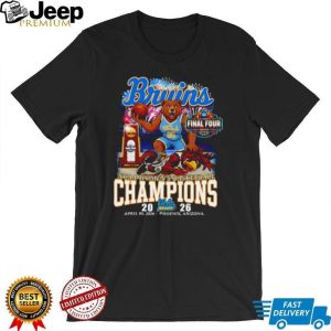 UCLA Bruins 2026 NCAA Women's Basketball Champions Phoenix Final Four T Shirt