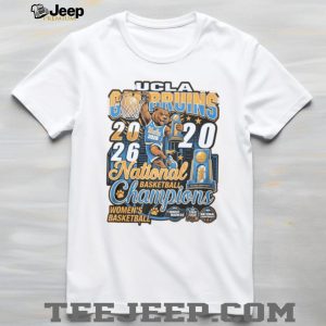 UCLA Bruins 2026 NCAA Women’s Basketball National Champions T Shirt UCLA Bruins 2026 NCAA Women’s Basketball National Champions T Shirt